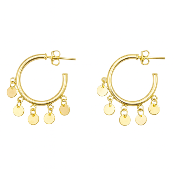 Argola Redonda com Círculos