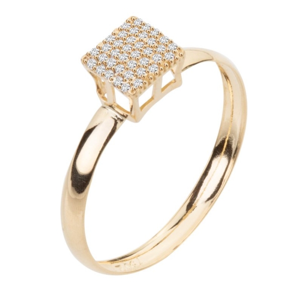 Anel Chuveiro Quadrado