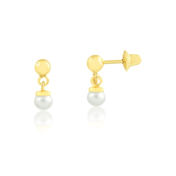 Brinco Bola Pérola