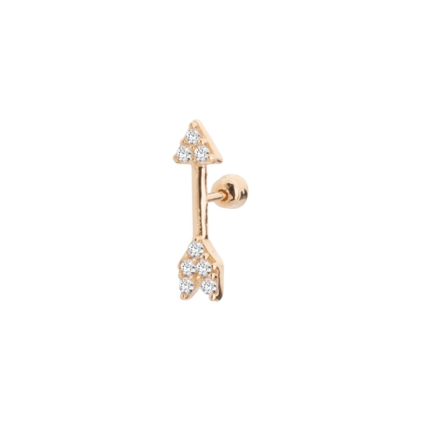 Piercing Flecha com Pedras