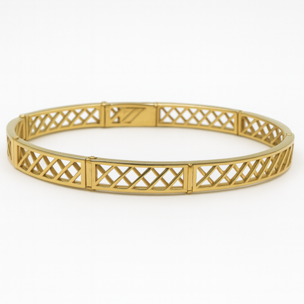 Bracelete de Chapas Sobrepostas