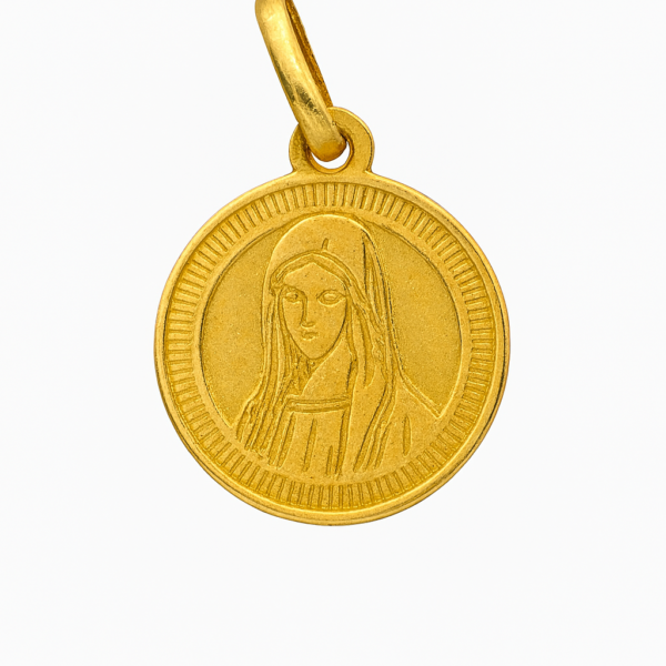 Pingente Medalha Maria