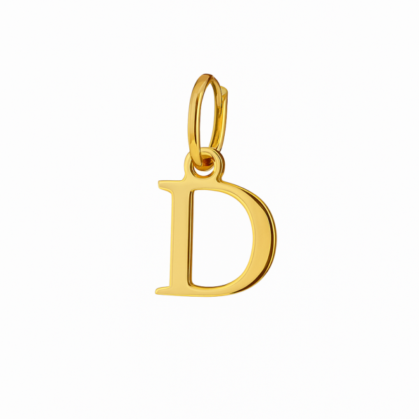 Pingente Letra D