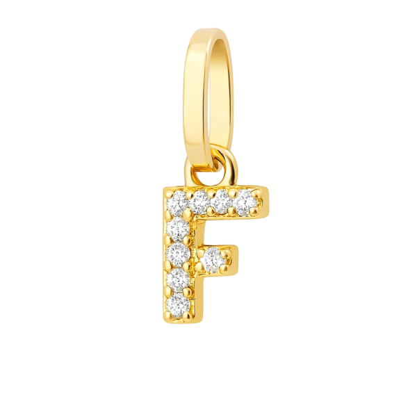 Pingente Letra F