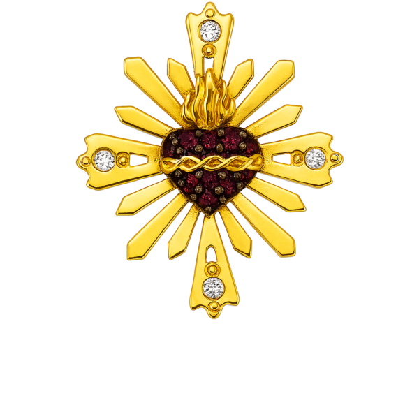 Pingente Sagrado Coração de Jesus