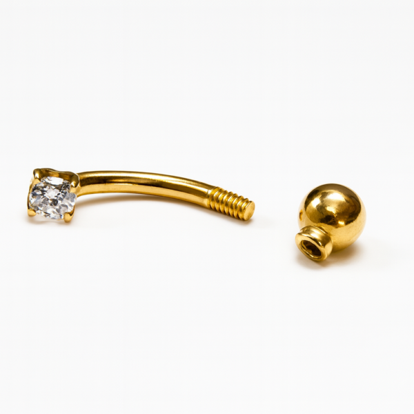 Piercing Bola e Pedra