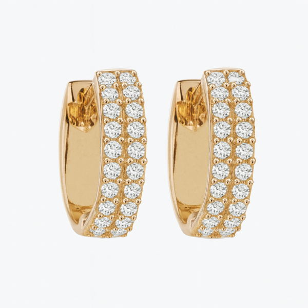 Argola Redonda com Pedras