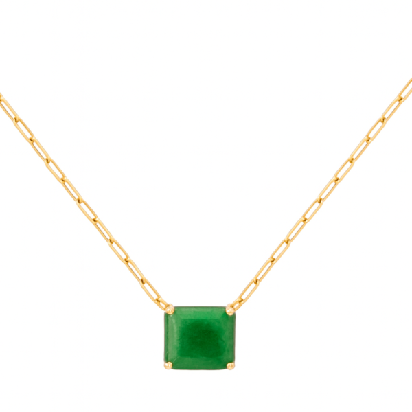 Gargantilha Jade Verde