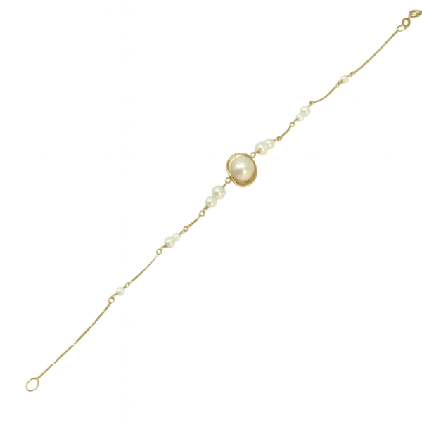 Pulseira Veneziana com Pérolas