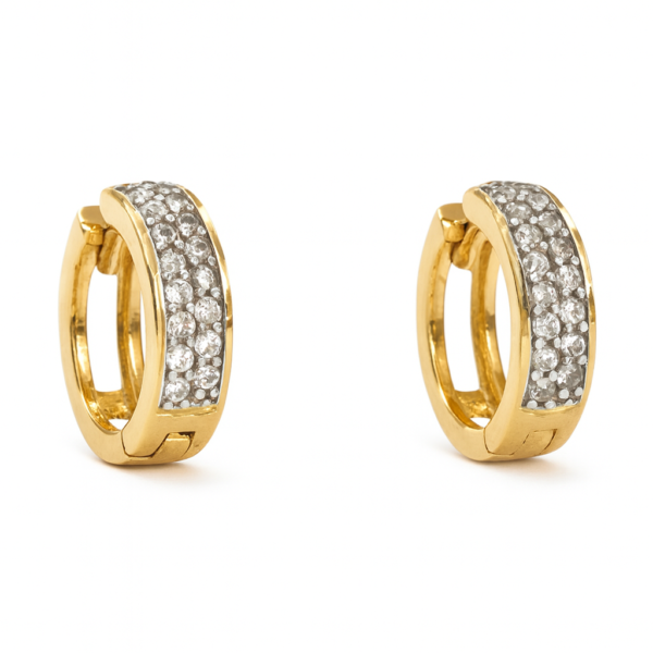 Argola Redonda com Pedras