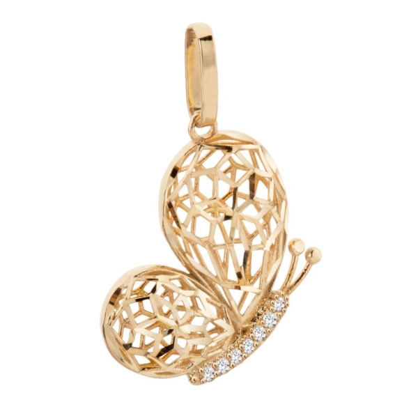 Pingente Libélula com Pedras