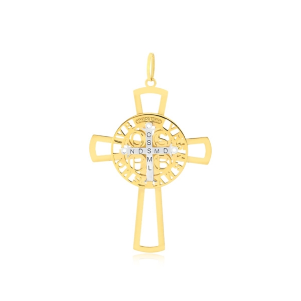 Pingente Cruz São Bento