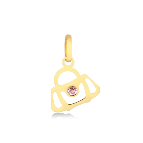 Pingente Bolsa com Pedra