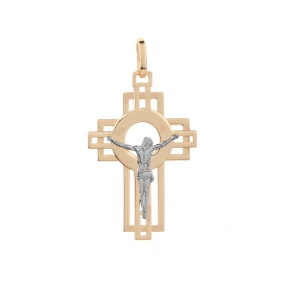 Pingente Crucifixo com Ródio