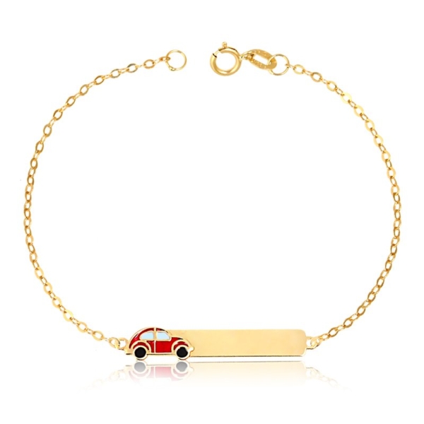 Pulseira Portuguesa Chapa com Carro