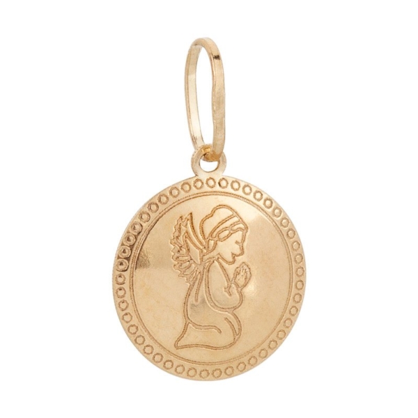 Pingente Medalha Anjo