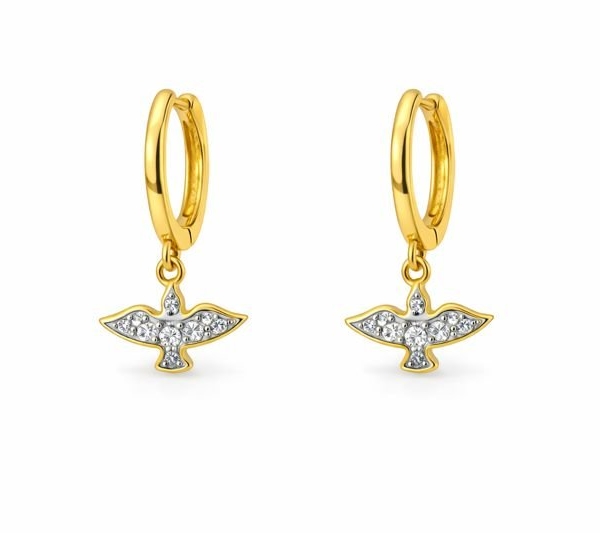 Argola Redonda com Espírito Santo