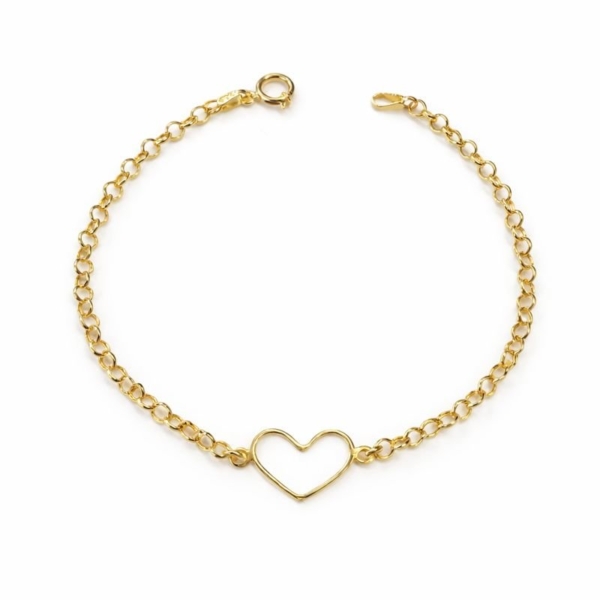 Pulseira Portuguesa com Coração