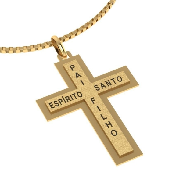 Pingente Cruz Trindade