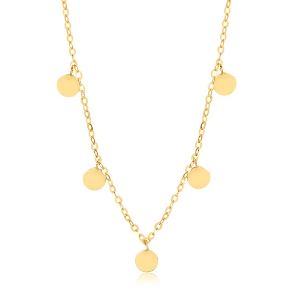 Gargantilha Cadeado Círculos