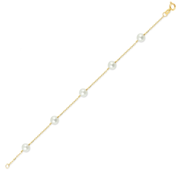 Pulseira Cartier com Pérolas